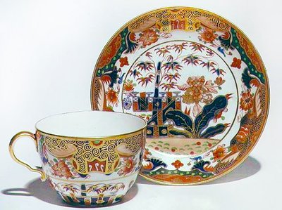 Cup and Saucer by English School
